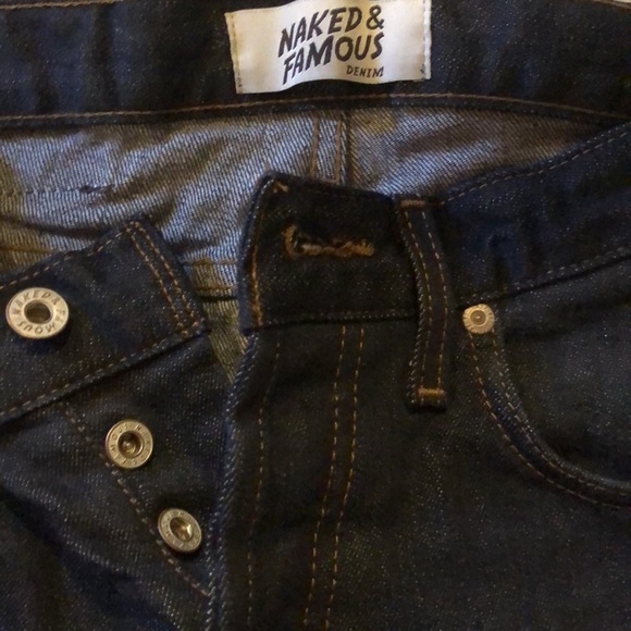 Naked & Famous Men’s Denim Jeans Super Guy Skinny Fit - Size 30 - Picture 4 of 13
